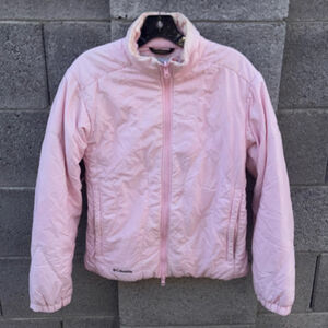 Columbia Titanium Pink Puffer Jacket Women's Medium